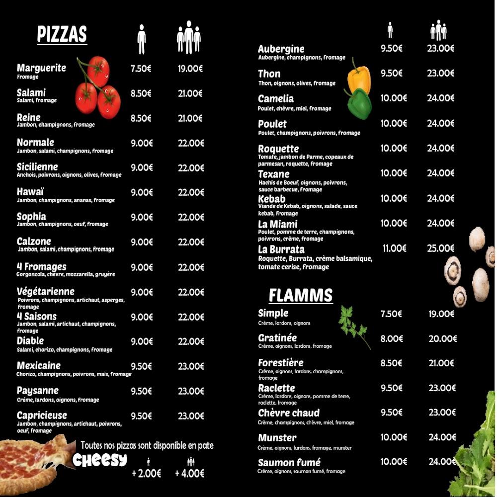La Tour De Pizz' - Menu Image 2